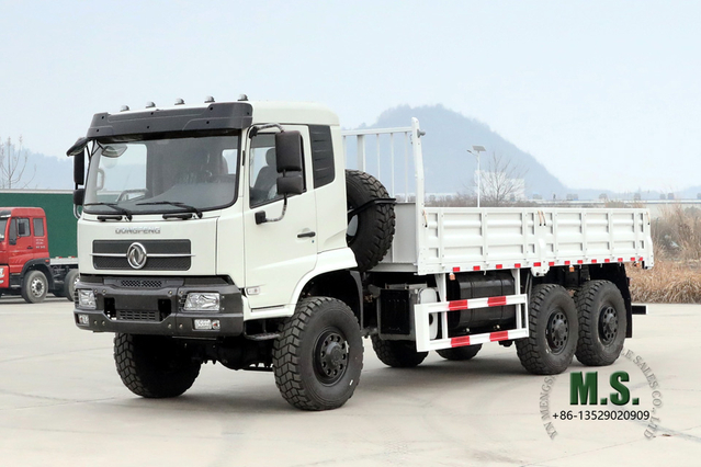 Dongfeng 6*6 Off Road Truck 260Horsepower Forest Off-Road Cargo Vehicle Export Special Truck