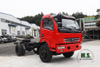 4×2 Left/Right Hand 160HP Small Truck Chassis Export_Micro Truck Chassis Conversion Manufacturer_Dongfeng Light Truck Chassis Conversion