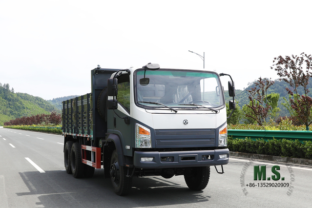 5T 6WD Light Dump Truck_6*6 Diesel Off-road Dump Truck_Six Wheel Drive Dongfeng Bobcat Dump Truck for Export
