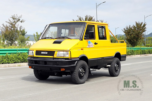 4*4 Iveco Power Rescue Repair Truck_111 hp Double-row Short Head Engineering Rescue Truck_Iveco Export Special Vehicle Conversion Manufacturer