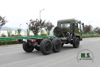 Dongfeng Six-wheel Drive Off-road Special Chassis_6*6 Multifunctional Modified Chassis for export_210hp Dongfeng Truck Chassis Manufacturer