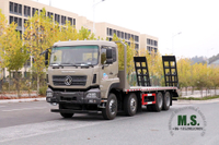 Dongfeng 30T Flatbed Truck_Dongfeng 8X4 Flatbed Freight Vehicle_10m Truck Export Special Vehicle