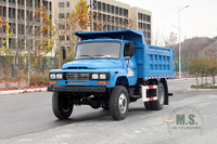 4*4 170hp Dump Truck_Dongfeng Pointed Single Row Tipper Truck_Four-wheel Drive Mining Truck Export Special Purpose Vehicle