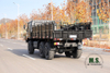 Dongfeng 6*6 Off-road Truck_Black EQ2102 153 Flathead Row a Half Cab Diesel Vehicle_Six Drive Transport Truck Export Special Vehicle