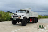 190 hp 6×6 EQ2100 Dongfeng Truck_Six-wheel Drive Single Row Double Glass Pointed Head Off Road Truck _AWD Export Special Purpose Vehicle