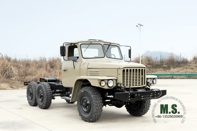 25Y 6WD EQ2082E6D Pointed Chassis Conversion_6×6 Off-road Special Vehicle Chassis_6*6 EQ240 Trucks for Export