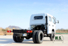 4*4 Dongfeng Light Truck Double Row Chassis_4WD Right Hand Drive Truck Chassis Export_Off-road Special Truck Chassis Modification Manufacturer