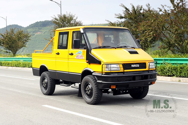 4*4 Iveco Power Rescue Repair Truck_111 hp Double-row Short Head Engineering Rescue Truck_Iveco Export Special Vehicle Conversion Manufacturer