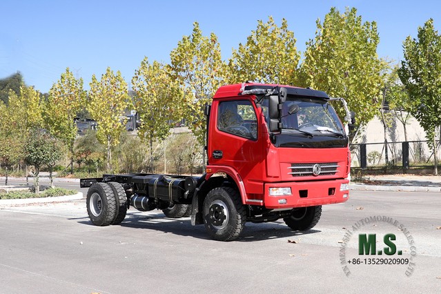 4×2 Left/Right Hand 160HP Small Truck Chassis_Micro Truck Chassis Conversion Manufacturer_Dongfeng Export Special Light Truck Chassis