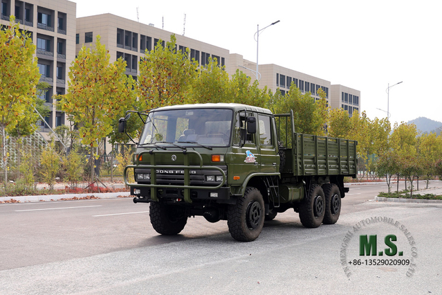 EQ2102 Dongfeng 6WD Double Row Off-road Truck_3.5T Flathead Diesel Six Drive Vehicle_Dongfeng 6*6 Transport Truck Export Vehicle