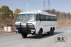 Dongfeng Six-wheel Drive Off Road Bus 190 hp 6*6 Manual Six-speed Bus with Bumper _Dongfeng Bus Conversion Manufacturer Export Special Vehicle