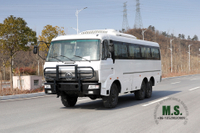 Dongfeng Six-wheel Drive Off Road Bus 190 hp 6*6 Manual Six-speed Bus with Bumper _Dongfeng Bus Conversion Manufacturer Export Special Vehicle