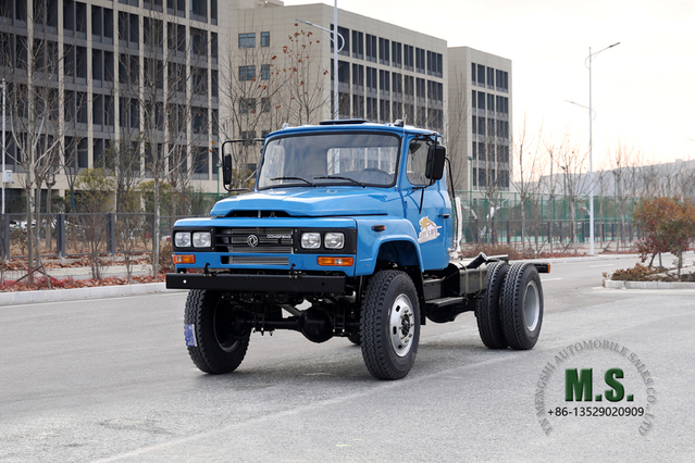 4*4 Dongfeng Off-road Dump Truck Chassis_170hp Four-wheel Drive Export Special Dump Truck Chassis_Dongfeng Dump Truck Chassis Modification Manufacturer