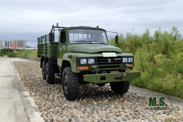 EQ2082E6D 6WD Truck_Dongfeng 140 Pointed Single Row Off-road Truck_6×6 Dongfeng Customized Truck Export Special Vehicle