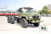 Long Head EQ2100/EQ245 Truck Chassis_6×6 Pointed Off-road Special Vehicle Chassis_Six Wheel Drive Export Truck chassis