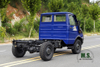 Blue Four Drive Iveco Small Off Road Chassis Short Head Multifunctional Chassis Export Special Vehicle Chassis