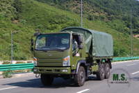 6×6 Dongfeng Flathead All-wheel Drive Off-road Truck_Bobcat 2.5T Diesel Personnel Carrier_Dongfeng 6*6 Road Transport Vehicle