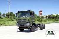 Dongfeng 6x6 Off-road Heavy-duty Chassis_ 340HP Six-wheel Drive Long-distance Cargo Truck Chassis Conversion Manufactuer Export Special Purpose Vehicle Chassis