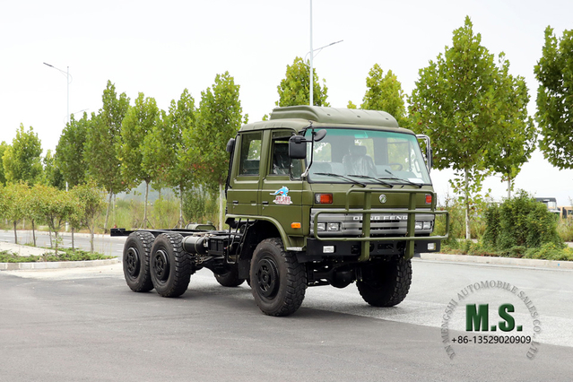 Dongfeng Double Row 2102N Off-road 6WD Chassis modification_6*6 Flathead Double Row 153 Off-road Trucks for sale and export_6×62102N Special Vehicle