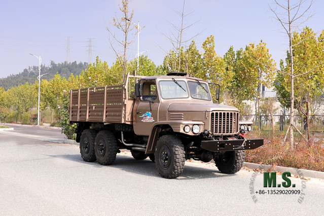 Champagne EQ2082 Pointed Off-road Vehicle with Winch_Dongfeng 25Y 170 HP Six Drive Truck_2.5T Export Transport Vehicle