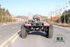 Dongfeng 6*6 Independent Suspension Type Three Chassis_300 hp Euro IV Customized Off-road Chassis_Six-wheel Drive 5T/5T/5T Three-axle Special Chassis