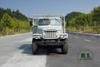 Grey-White EQ2100 Six Wheel Drive Off Road Truck Dongfeng Single Row Double Glass Pointed Head AWD Export Special Purpose Vehicle