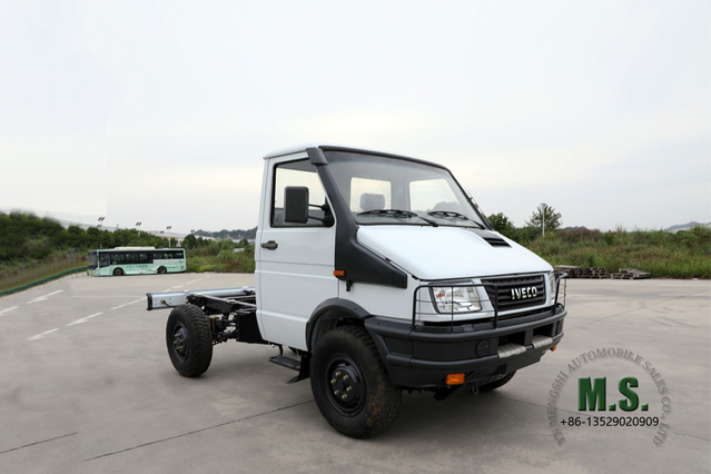 4×4 Iveco Small Long Head Off-road Chassis_NJ2045 Four Drive Single Row Truck Chassis Conversion_4WD Export Special Trucks
