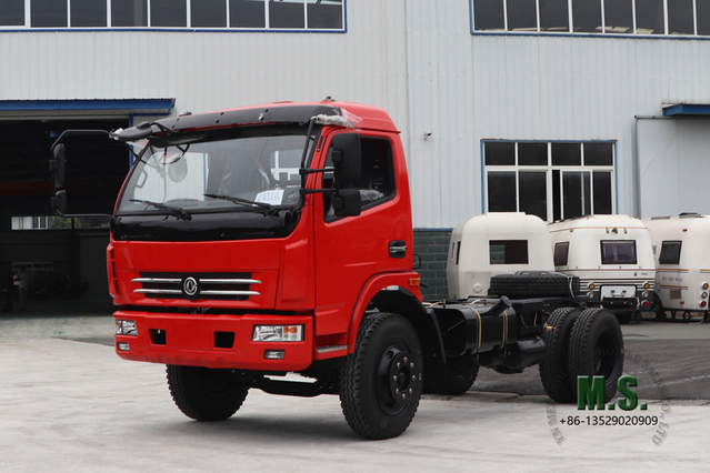 4×2 Left/Right Hand 160HP Small Truck Chassis Export_Micro Truck Chassis Conversion Manufacturer_Dongfeng Light Truck Chassis Conversion