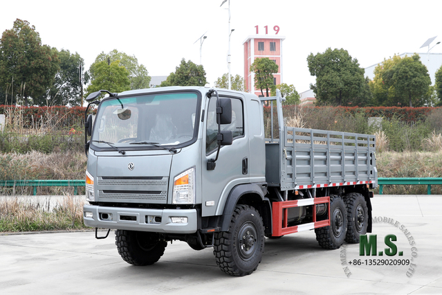 Dongfeng 6WD Flathead Off-road Truck EQ140 Truck Upgrade_6×6 "Bobcat" Off-road Small Truck Manufacturer_6*6 Export Special Vehicle