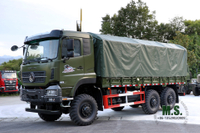 Green Six Drive Off Road Truck Dongfeng 6×6 Heavy Truck Three Axle Cargo Vehicle Export Special Vehicle