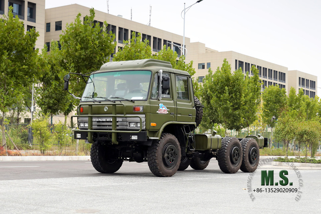 Dongfeng Double Row 2102N Off-road 6WD Chassis modification_6*6 Flathead Double Row 153 Off-road Trucks for sale and export_6×62102N Special Vehicle