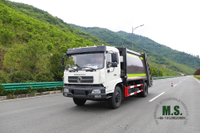 14 m³ Compressed Rubbish Truck_ Municipal Sanitation Garbage Automatic Collector Truck_Dongfeng 4*2 Export Special Vehicle Manufacturer