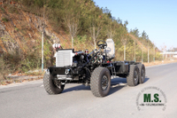 Dongfeng Six-wheel-drive High-horsepower Three Type of Armored Vehicle Chassis, Off-road Special Three Type of Chassis, Export Chassis Conversion Manufacturer