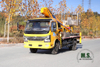 Dongfeng 4*2 Light Truck Tip Off-road Lift Truck_Small Lift trimming Sanitation Truck_Export Special Micro Vehicle