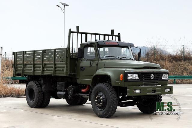 6 Drive Off Road Truck Dongfeng Six Drive Long Head Single Row Cargo Vehicle Export Special Vehicle