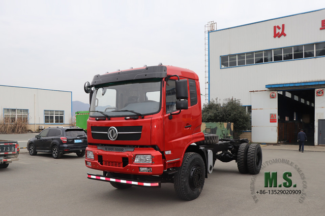 4×2 Dongfeng Dump Truck Chassis _12T One-and-a-half Mine Transporter_240 hp Special Tipper Chassis for Export