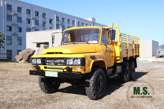 6WD Off-road Vehicle Long Head Single Row EQ2082 _6*6 Dongfeng EQ240 Tip Truck Configuration_25Y Off-road Truck Exports