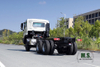 Dongfeng 6×6 Off Road Chassis With Rear Eight Wheels Flat Head One-and-a-half Row Truck Chassis Export Special Vehicle