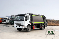 4*2 Dongfeng 9m³ Compressed Rubbish Truck_4×2 Light Truck Municipal Sanitation Vehicle_Export Special Garbage Truck Sales Manufacturer