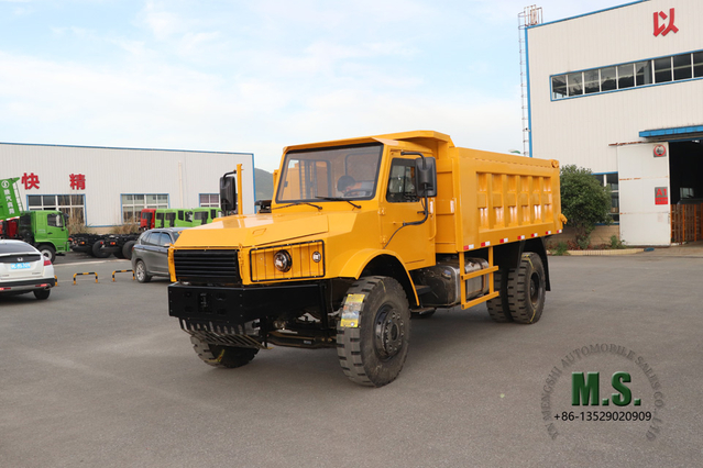 Single-axle 16T Mining Truck_4*2 Off-road Vehicle for Industrial Transportation_11 Square Metre Dump Truck Export Special Tipper Vehicle