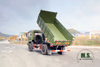 Dongfeng 4×4 Dump Vehicle_210hp Flathead Half a Row Cab Tipper Truck_Four Drive Mining Dump Truck Export Special Vehicle