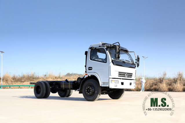 Dongfeng 4*2 Light Truck Chassis Custom_160 HP Small Truck Chassis_Dongfeng Micro Export Special Vehicle Chassis Modification Manufacturer