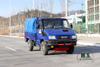 Blue Four-wheel Drive IVECO Off Road Truck_4*4 Short Head Single Row Micro Light Truck With Tarpaulin Pole_Export Special Purpose Vehicle