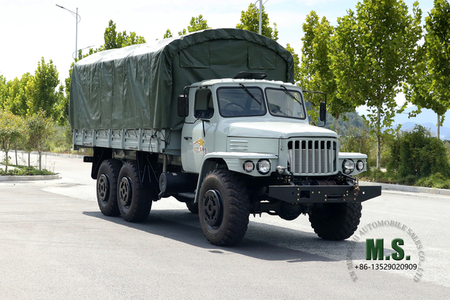 Dongfeng EQ2100 Six Drive Off Road Truck_Single Row Pointed Head Truck with Tarpaulin Poles_6×6 Vehicle Export Special Vehicle