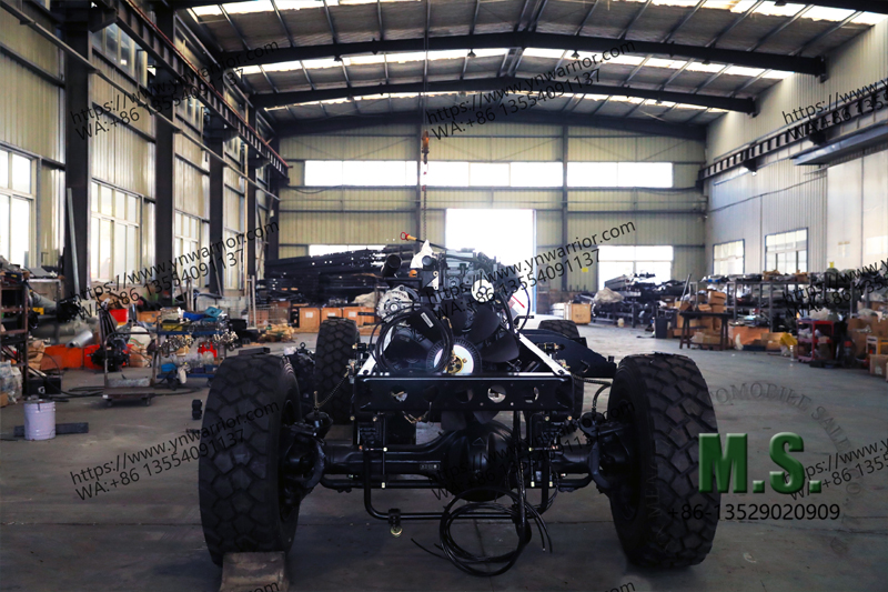 chassis in factory