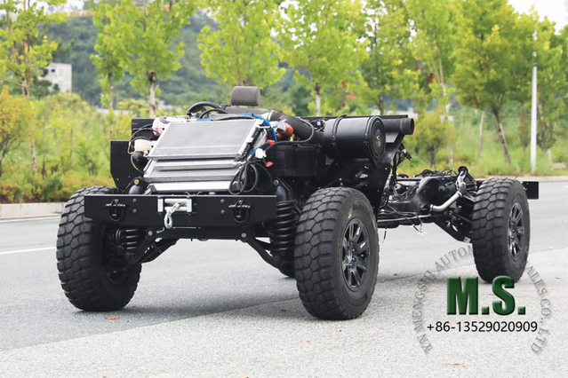 200-horsepower 6.5-ton Gross Weight Independent Suspension Rolling Chassis_Right Hand Drive, Full time 4x4, Military Standard, Cummins Engine, Allison Automatic Transmission_Manufacture Direct