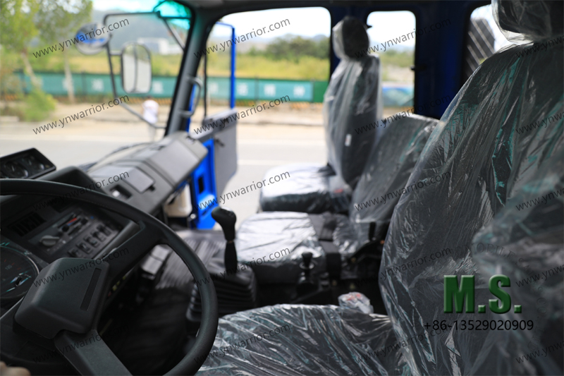 cab of Chinese Dongfeng 153 model