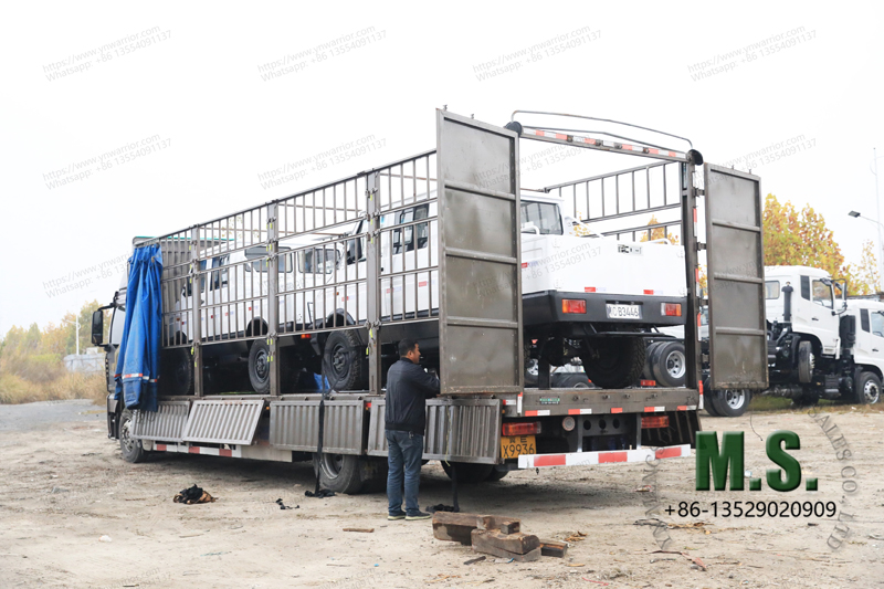 Chinese made Iveco trucks shipping on the tractor trucks