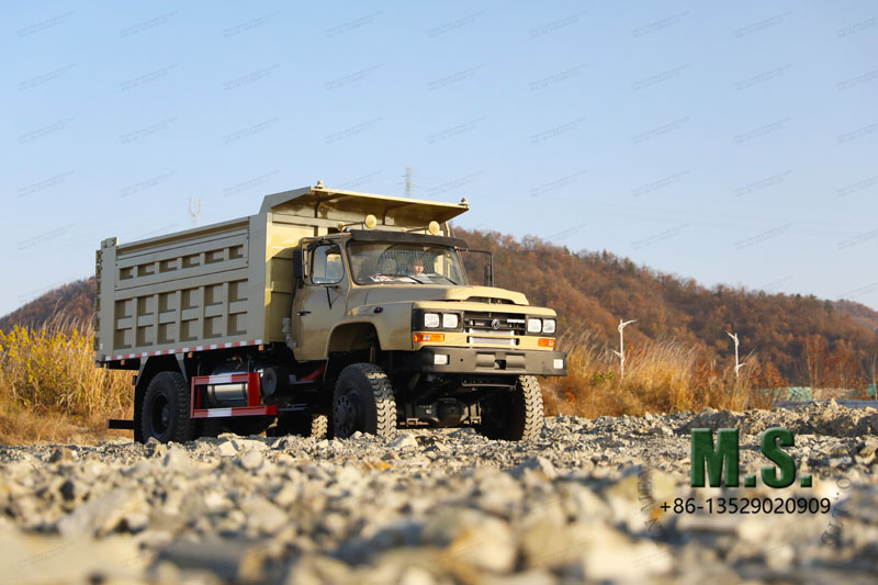 Vehicle And Chassis Gallery 5: Dongfeng 4x4 Off-road Dump Truck Long-Nose Cab