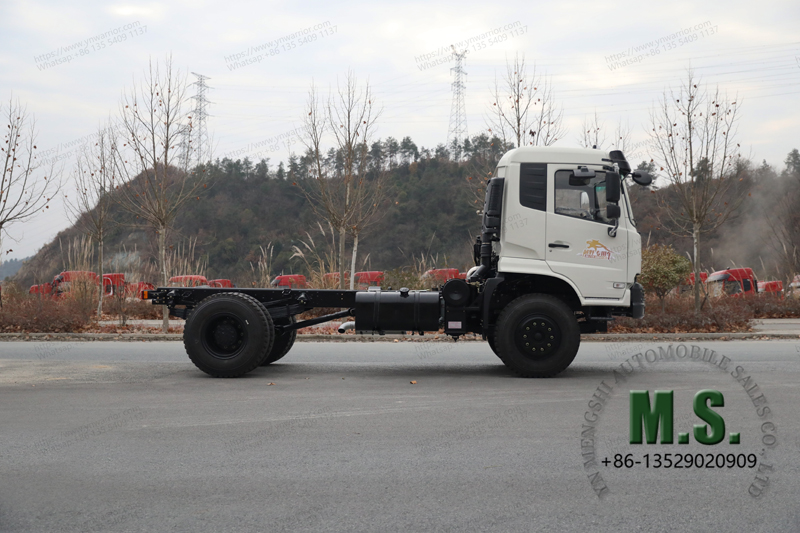 Dongfeng 4x2 off-road dump truck chassis drawing